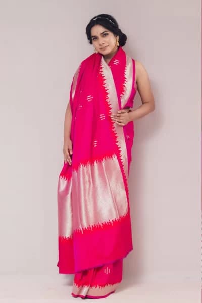 Rani Blended Silk Saree