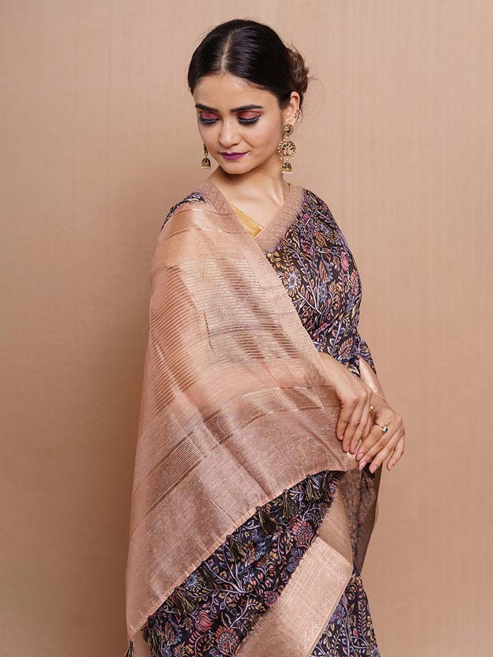 Printed saree