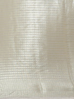 Weaved Grey Colored Fancy Liva Saree