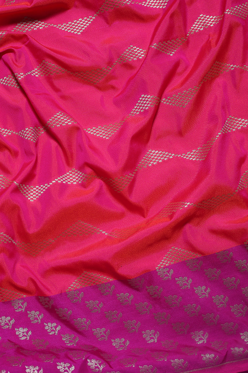 Fancy Banarasi   Silk Sari- Geometrical Design