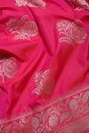 Fancy Banarasi  Pink Silk Sari- Traditional Motif