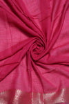 Woven Pink Georgette Sari- Traditional Mughal Inspired Motif