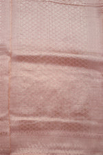 Woven Pink Kora Silk Sari-  Traditional Jaal